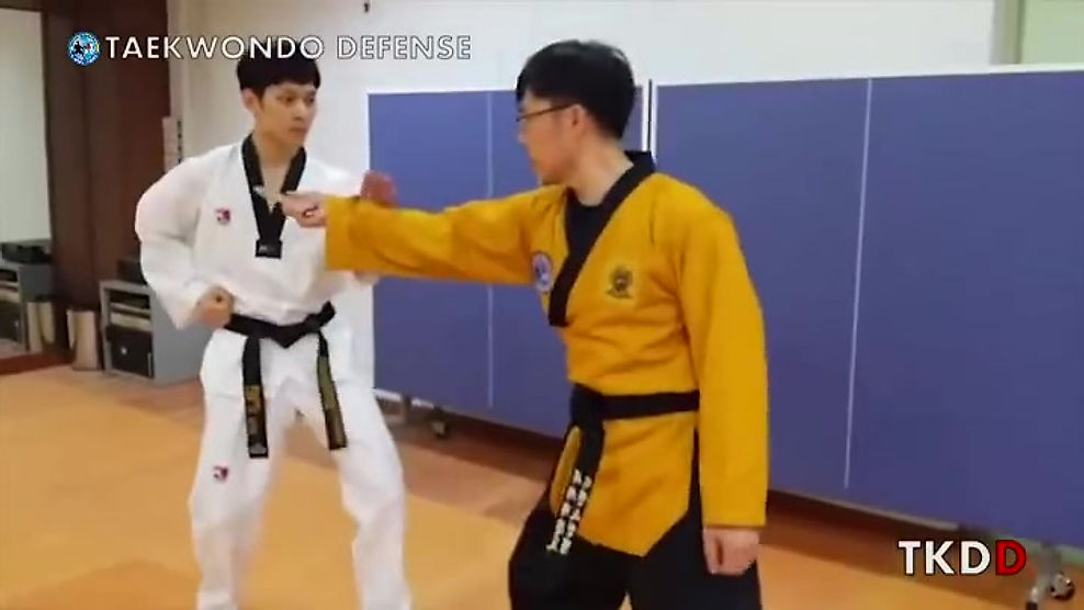 Taekwondo defense